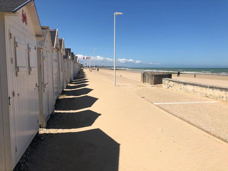 Appartement Acces Direct A La Plage Bernières-sur-Mer Exteriér fotografie